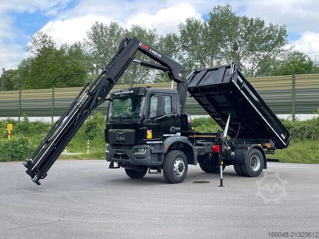 Tipper MAN TGM 18.320 MAN TGM 18.320 4x4 Euro6e Hiab X Hid...
