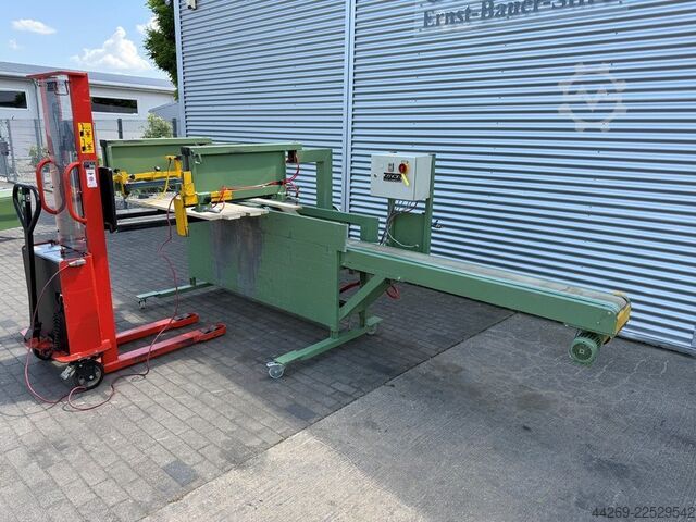 Universal de-stacking of Sicko ASF using a high-lift pallet truck Sicko ASF 82