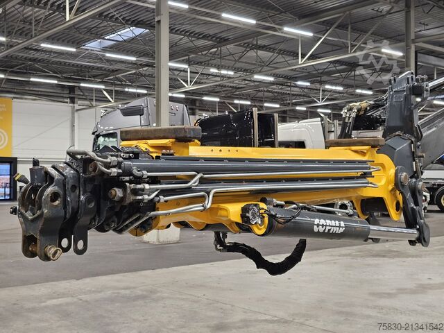 Ladepritsche Mercedes-Benz AROCS 3253 8x8 / 65 t/m CRANE + JIB + WINCH / K...