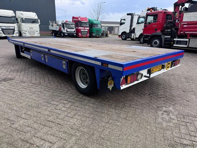 Ladepritsche Jumbo 2x BPW SCHAMEL AANHANGER 7.2m BREED BORDEN