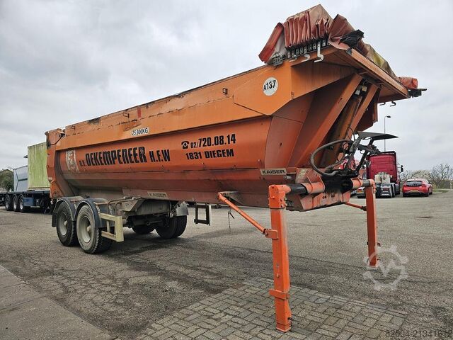 Tipper ROBUSTE KAISER. S3302G37 | TIPPER| STEEL CHASSIS STEEL BOX|SAF ...