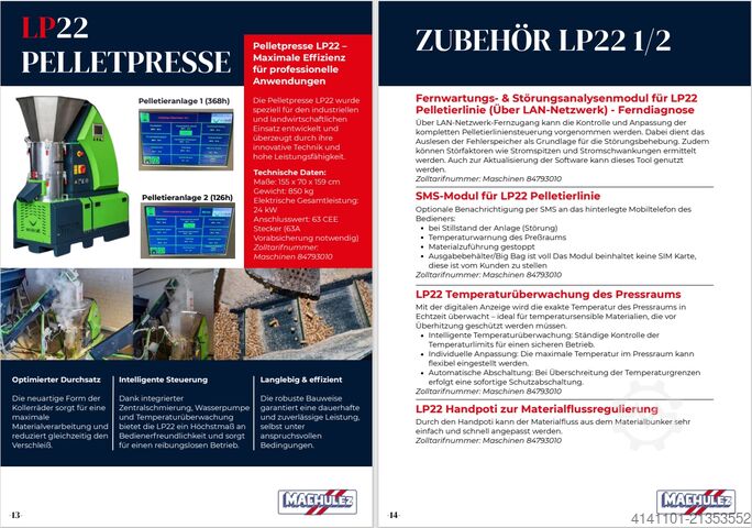 Pelletpresse Ecokraft LP22