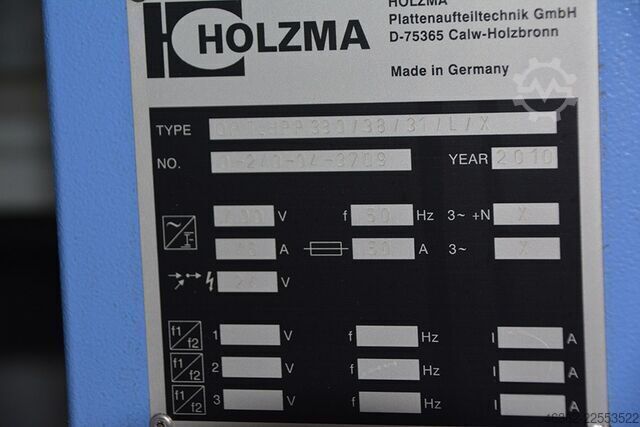 6559 - HOLZMA HPP 380 Panel Saw HOLZMA HPP 380