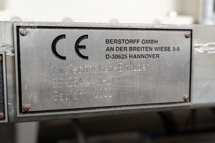 Compounding Line Berstorff ZE 25 compounding line