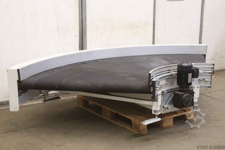 Curved conveyor belt Interroll 4099/90°600/1220/re