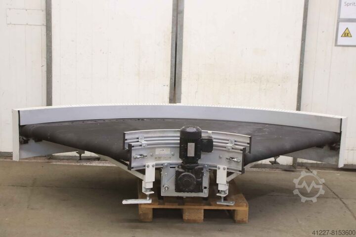 Curved conveyor belt Interroll 4099/90°600/1220/re