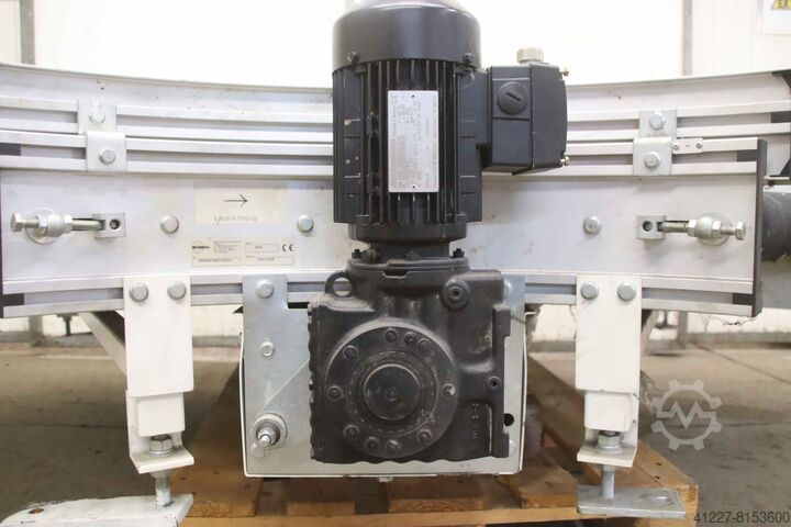 Curved conveyor belt Interroll 4099/90°600/1220/re