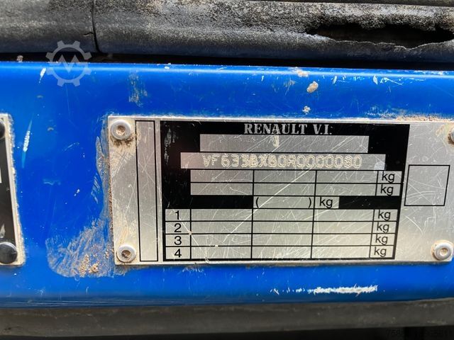 Kipper LKW RENAULT Renault 260 4x4 Kipper Kran