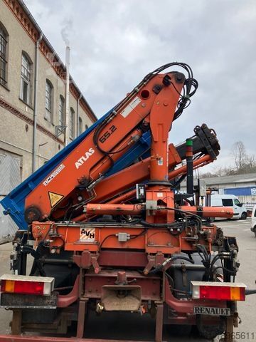 Kipper LKW RENAULT Renault 260 4x4 Kipper Kran