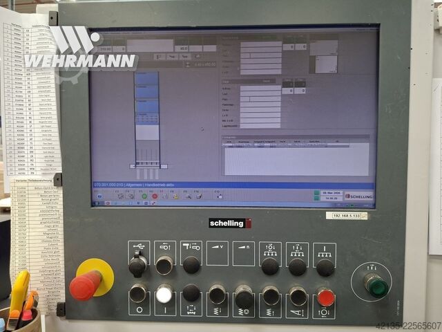 Plattenaufteilsäge SCHELLING FM-H 430 (2005) SCHELLING FM-H 430