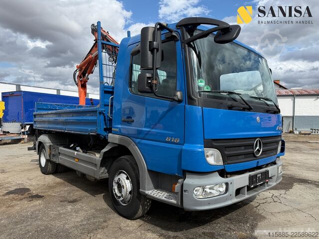 Dreiseitenkipper LKW Mercedes-Benz Atego 818/918/MEILLER 3.S-Kipper/TEREX