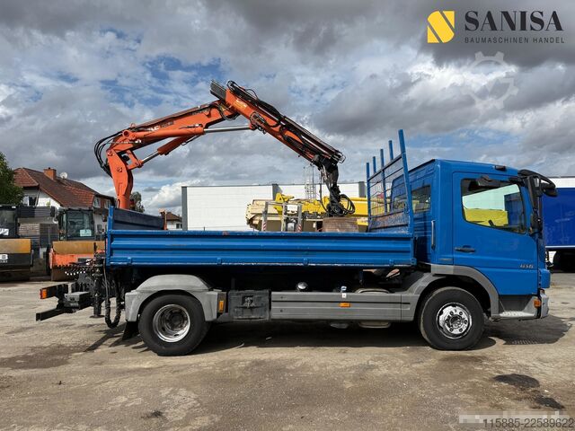 Dreiseitenkipper LKW Mercedes-Benz Atego 818/918/MEILLER 3.S-Kipper/TEREX