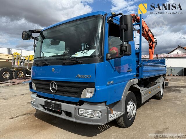 Dreiseitenkipper LKW Mercedes-Benz Atego 818/918/MEILLER 3.S-Kipper/TEREX