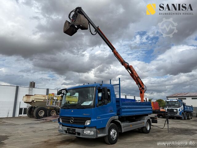 Dreiseitenkipper LKW Mercedes-Benz Atego 818/918/MEILLER 3.S-Kipper/TEREX