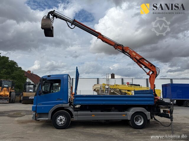 Dreiseitenkipper LKW Mercedes-Benz Atego 818/918/MEILLER 3.S-Kipper/TEREX