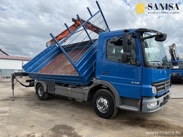 Dreiseitenkipper LKW Mercedes-Benz Atego 818/918/MEILLER 3.S-Kipper/TEREX