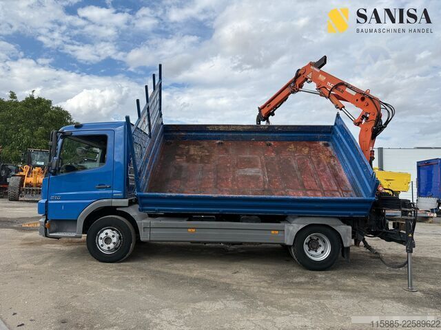Dreiseitenkipper LKW Mercedes-Benz Atego 818/918/MEILLER 3.S-Kipper/TEREX