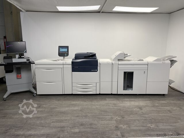 Digitaldruckmaschine Xerox Versant 180 only 353.000 clicks incl. Fiery, booklet, stacker
