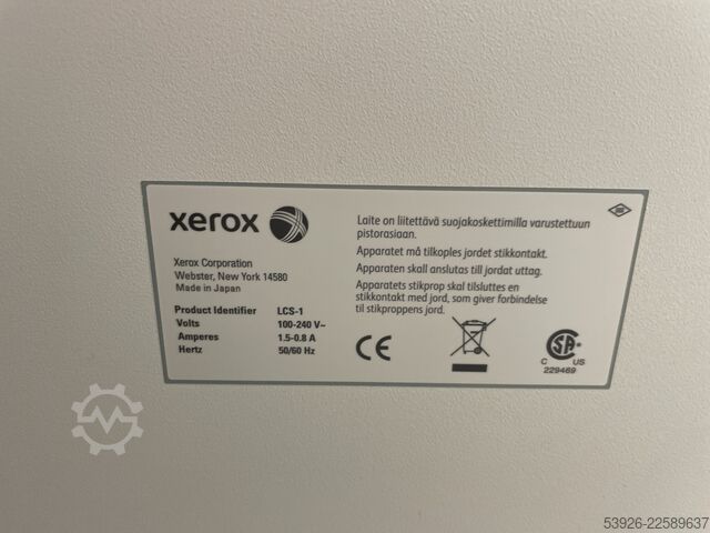 Digitaldruckmaschine Xerox Versant 180 only 353.000 clicks incl. Fiery, booklet, stacker