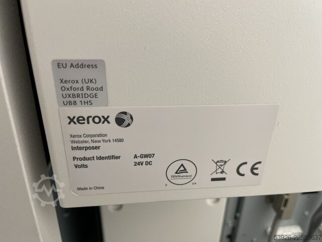 Digitaldruckmaschine Xerox Versant 180 only 353.000 clicks incl. Fiery, booklet, stacker