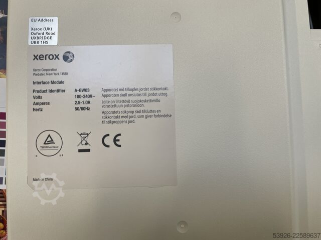 Digitaldruckmaschine Xerox Versant 180 only 353.000 clicks incl. Fiery, booklet, stacker