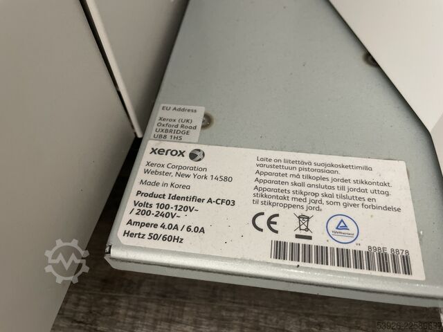 Digitaldruckmaschine Xerox Versant 180 only 353.000 clicks incl. Fiery, booklet, stacker