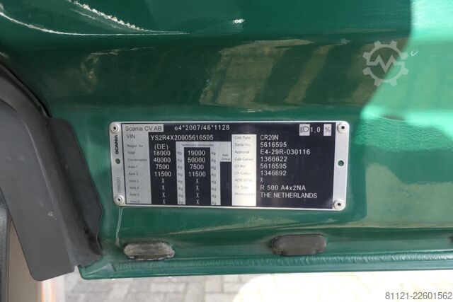 Standard-SZM Scania R500 NGS | Compressor | Retarder | 628894Km | 2...