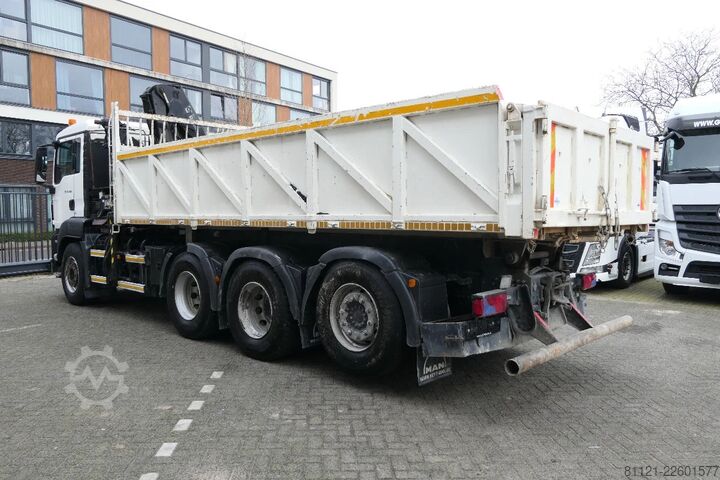 Kipper mit Kran MAN TGS 35.400 | 8X4 | HIAB 144 BS-3 DUO + Remote C...