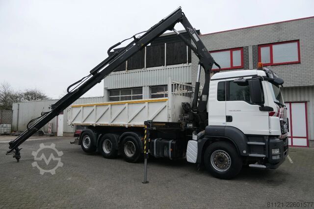 Kipper mit Kran MAN TGS 35.400 | 8X4 | HIAB 144 BS-3 DUO + Remote C...
