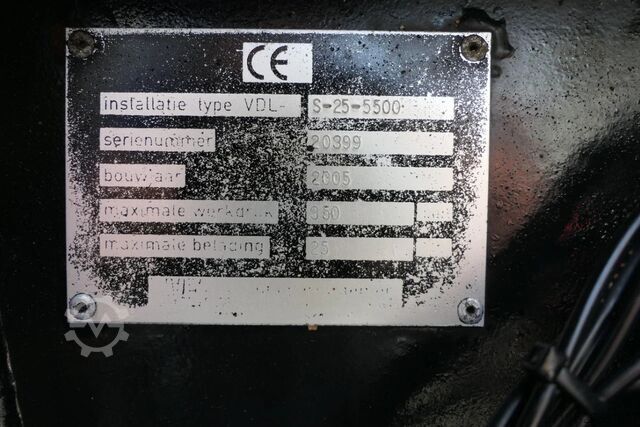 Hook arm system MAN TGA 26.460 | Hooklift VDL 25Ton | 6X4 | 754023K...