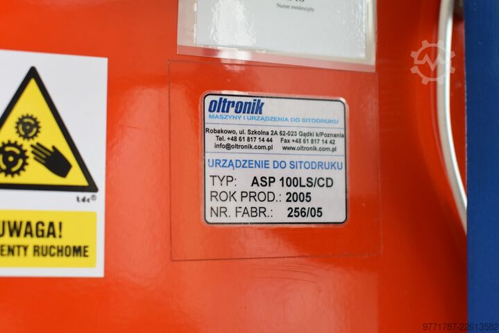Screen printing machine Oltronik ASP-100LS/CD