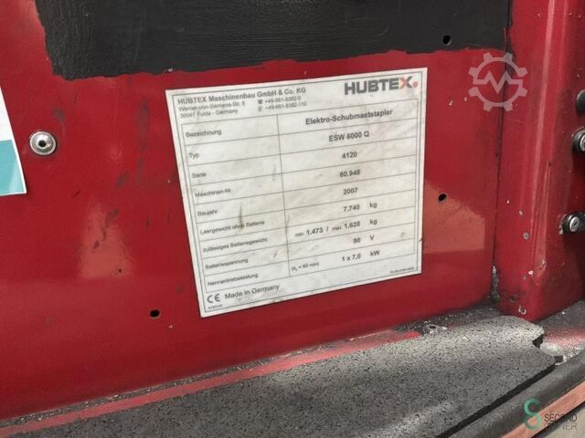 Reach truck Hubtex ESW 6000 Q
