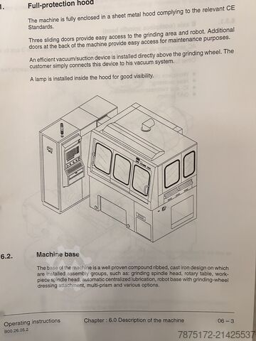 Tool grinder AGATHON 350-Serie
