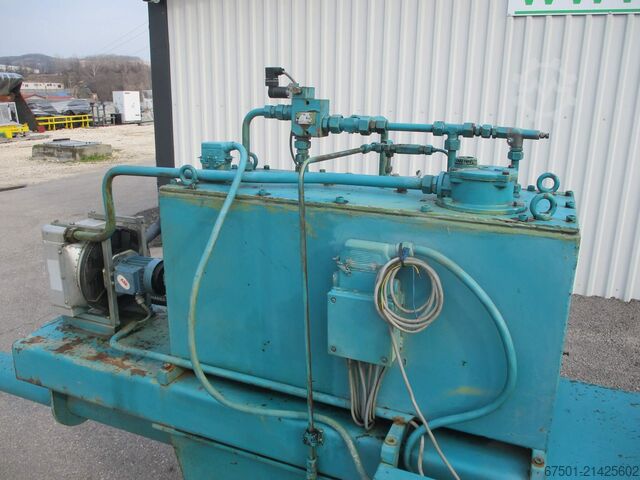 Paper press, paper press, waste press EDA Ballenpresse (3444)