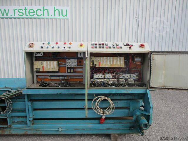 Paper press, paper press, waste press EDA Ballenpresse (3444)