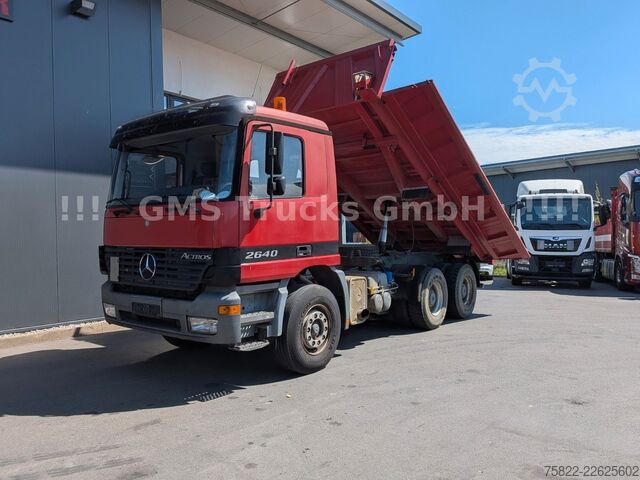 Dreiseitenkipper LKW MERCEDES-BENZ Actros 2640 / 6X4 / EPS / German/  Meiller BORDM
