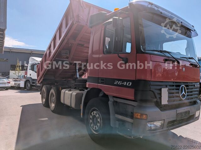 Dreiseitenkipper LKW MERCEDES-BENZ Actros 2640 / 6X4 / EPS / German/  Meiller BORDM