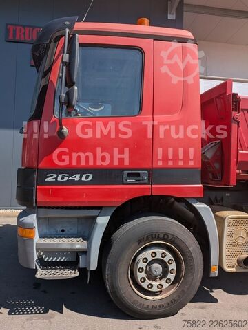 Dreiseitenkipper LKW MERCEDES-BENZ Actros 2640 / 6X4 / EPS / German/  Meiller BORDM