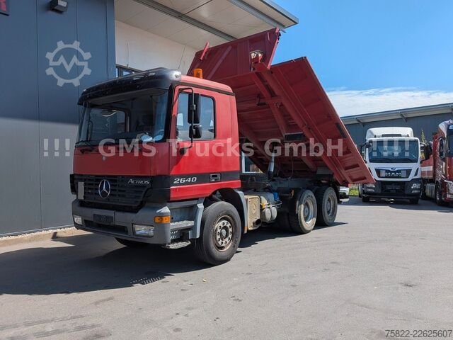 Kipper LKW MERCEDES-BENZ Actros 2640 / 6X4 / EPS/German/Meiller BORDMATIK