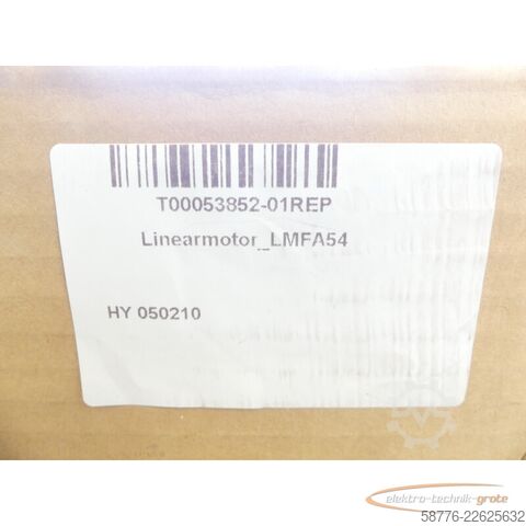 Steuerung  Hiwin Linearmotor - Primärteil LMFA54 mit Wasserkühlung HY050210 -ungebr.-