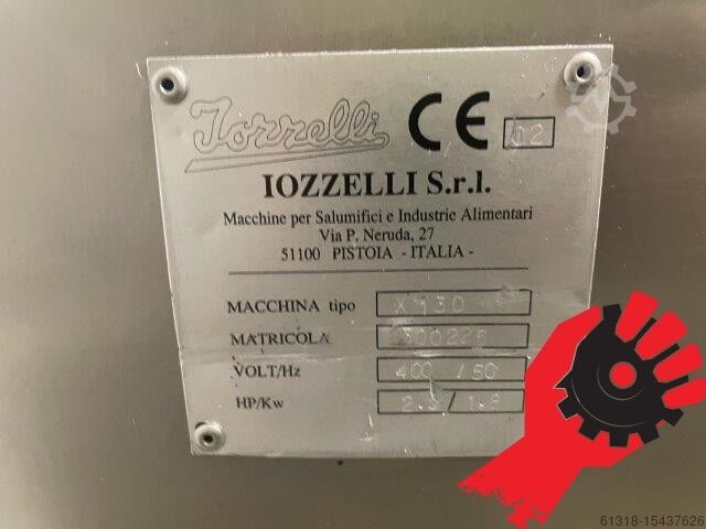 Continuous vacuum filler Iozzelli X130