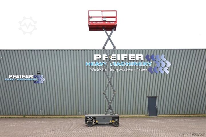 Scissor lift Holland Lift Ecostar HL-7814 Electric, 10m Working Height, 450k
