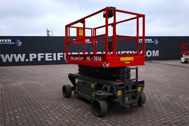 Scissor lift Holland Lift Ecostar HL-7814 Electric, 10m Working Height, 450k