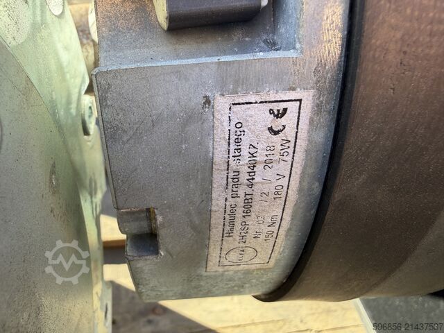 5.5 kW 400V electric motor with DC electromagnetic brake 150 Nm Silnik elektryczny 5.5 kW 400V z hamulcem elektromagnetycznym DC 150 Nm Silnik elektryczny 5.5 kW 400V z hamulcem elektromagnetycznym DC 150 Nm