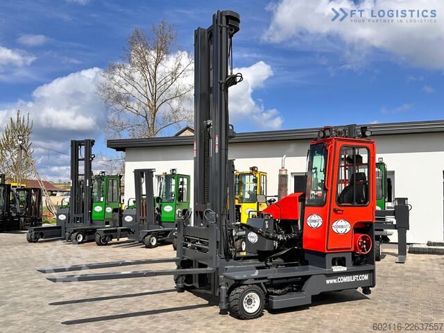 4-way forklift truck Combilift C4000 / GAS / TRIPLEX / 9300MM /LIKE NEW