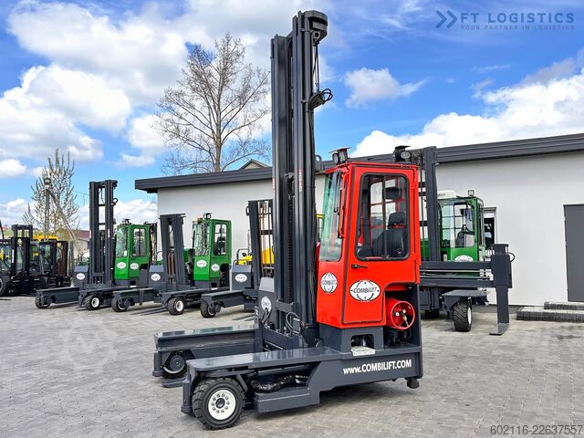 4-way forklift truck Combilift C4000 / GAS / TRIPLEX / 9300MM /LIKE NEW