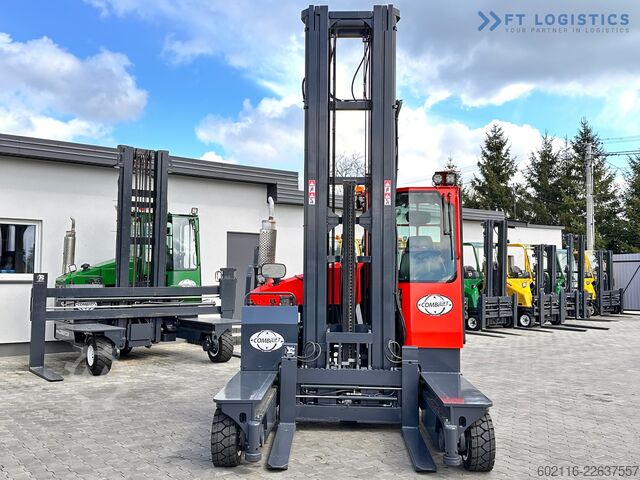 4-way forklift truck Combilift C4000 / GAS / TRIPLEX / 9300MM /LIKE NEW
