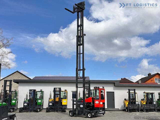 4-way forklift truck Combilift C4000 / GAS / TRIPLEX / 9300MM /LIKE NEW