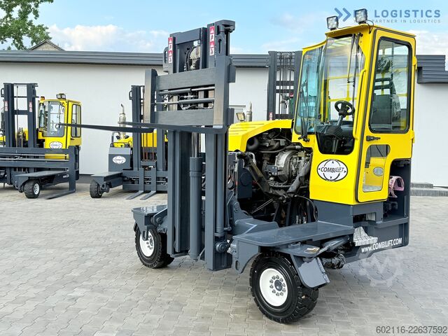 4-way forklift truck Combilift C3000XL / GAS / DUPLEX 3200 / FREE LIFT