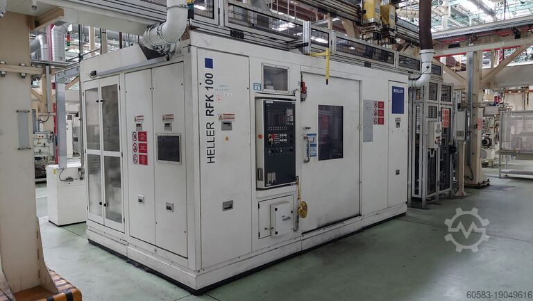 Kurbelwellenfräsmaschine Heller RFK 100-2-500